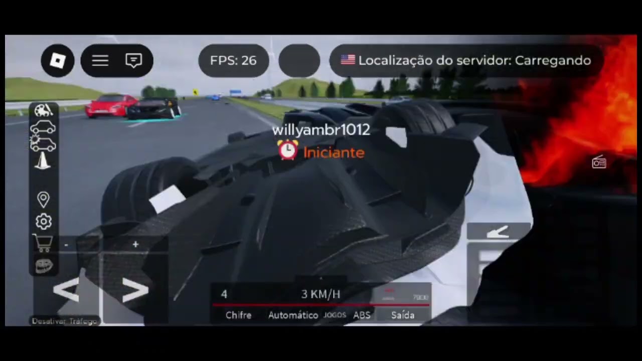 Carro da destruição no roblox.