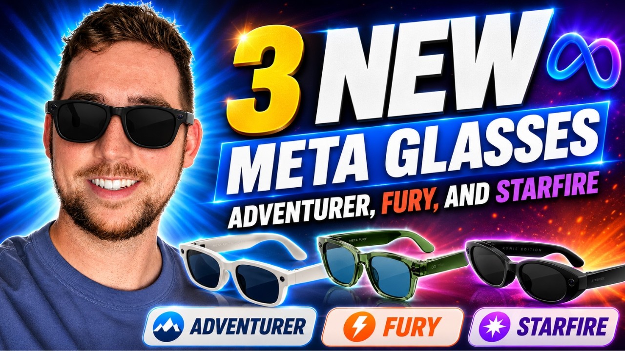 Meta выпускает новые очки Ray-Ban! | 3 НОВЫЕ модели умных очков