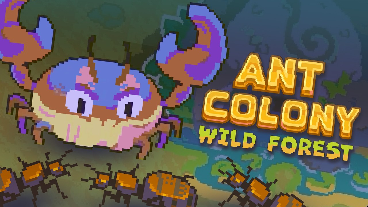 WHO WINS WHEN A GIANT ANT AND CRAB FIGHT? - ANT COLONY WILD FOREST