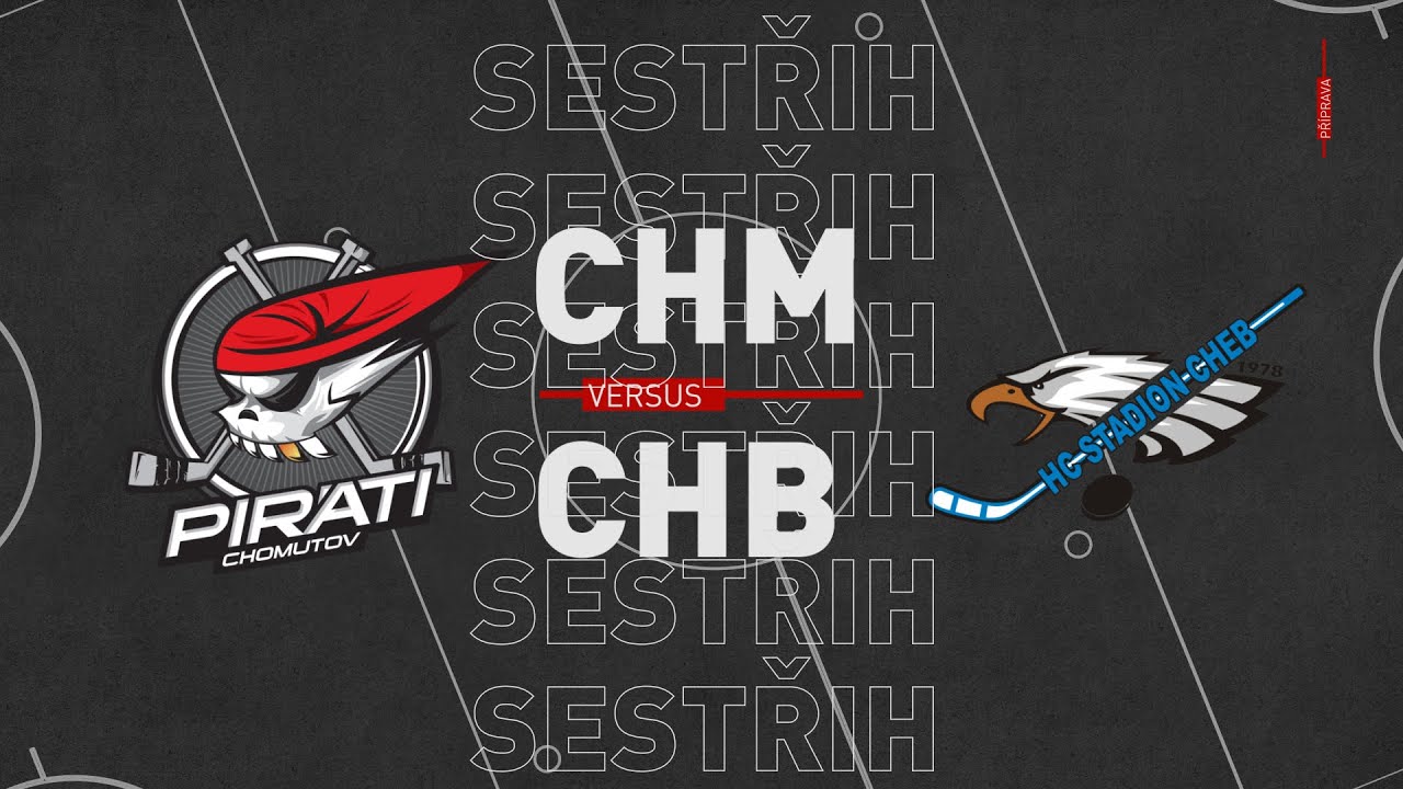 SESTŘIH: Piráti Chomutov - HC Stadion Cheb 6:0