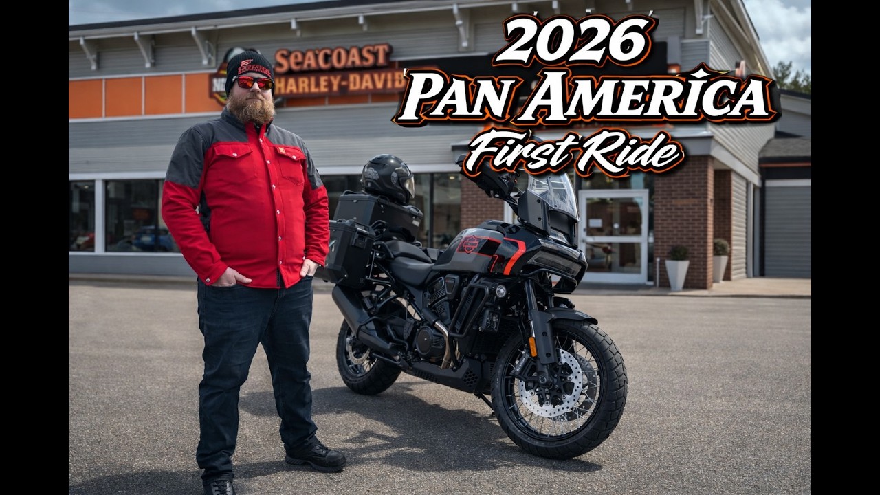 Первый тест-драйв Harley Pan America Limited 2026 года: лучший ли это мотоцикл Harley?