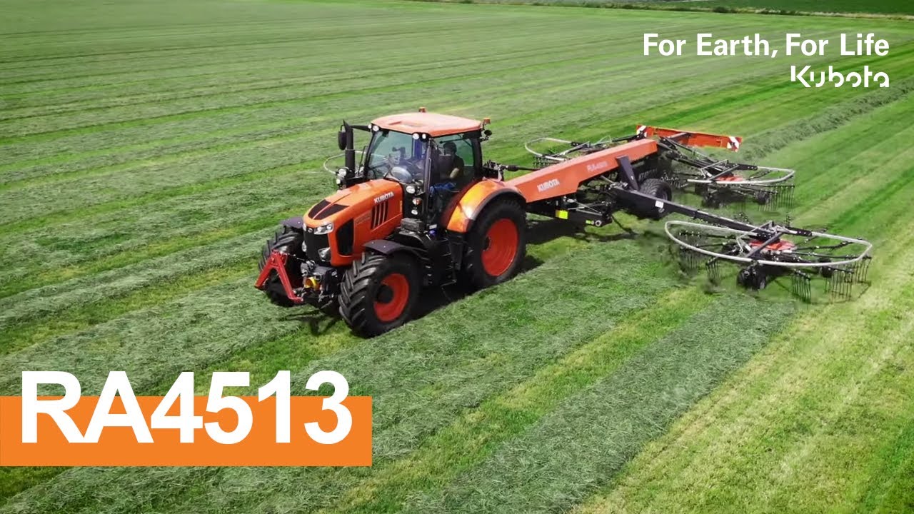 RA4513: Aby m&oacute;c zgrabiać jeszcze dokładniej | #Kubota 2020