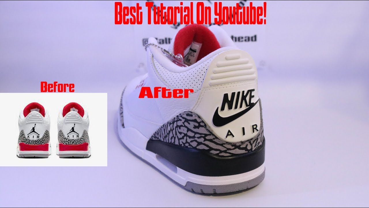 Katrina 3s Converted to White Cement 3s! ( How To)
