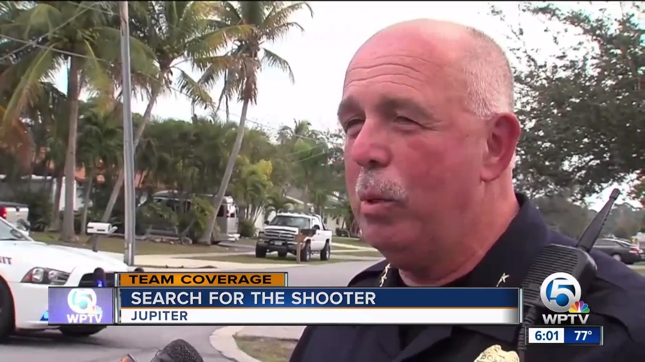 Search for the shooter who killed three people in Jupiter