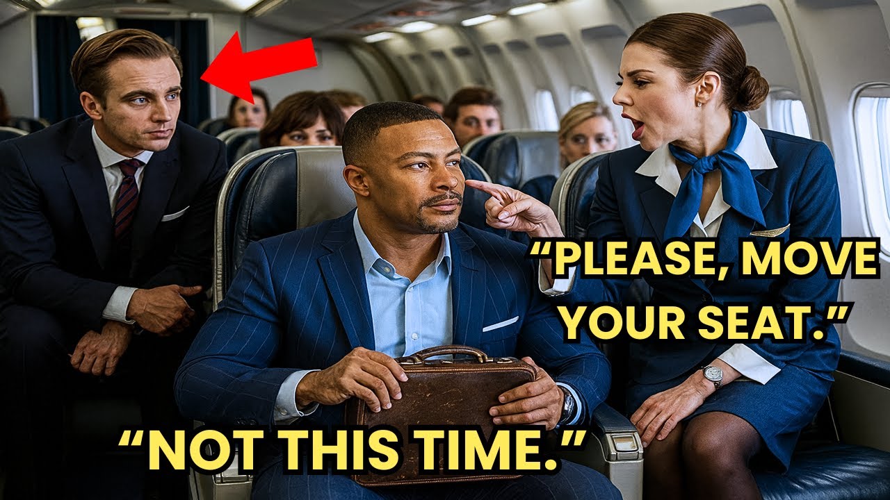 Black Lawyer Asked to Move for “VIP” Passenger — Minutes Later, He Shuts Down the Entire Flight
