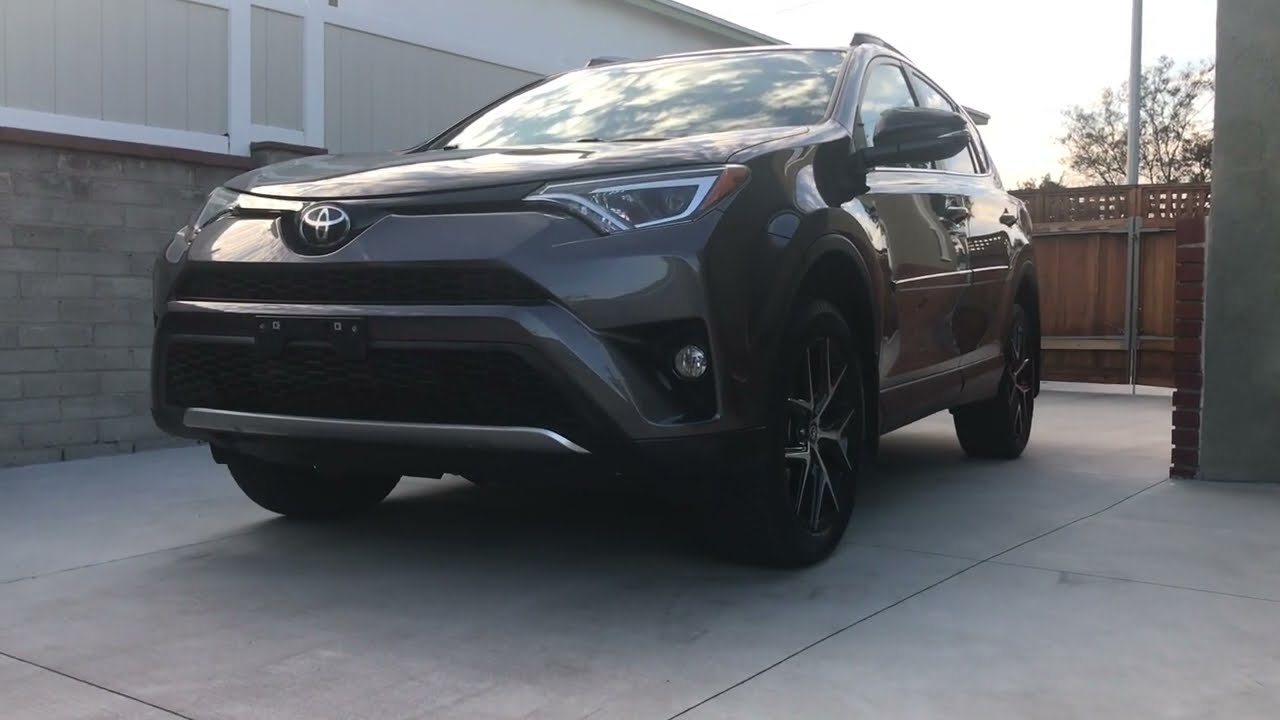 2017 Toyota Rav4 Rear Brake Pad Replacement
