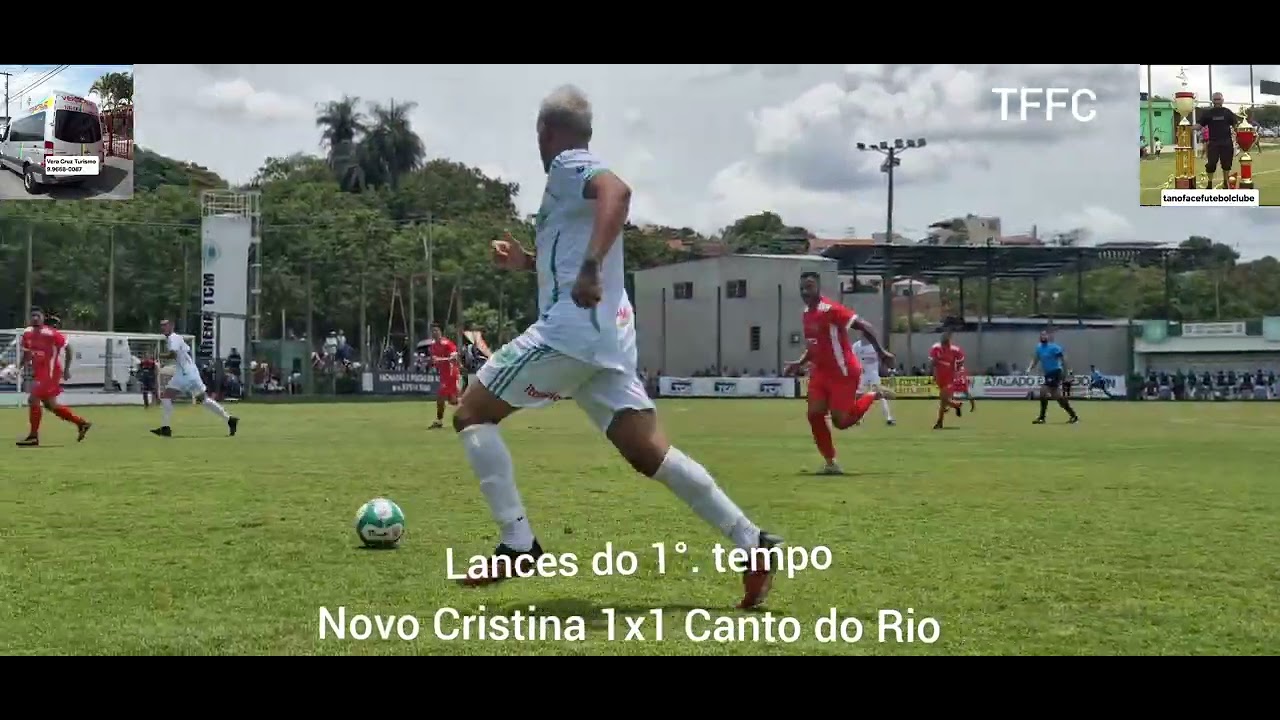 Novo Cristina 1x1 Canto do Rio. 