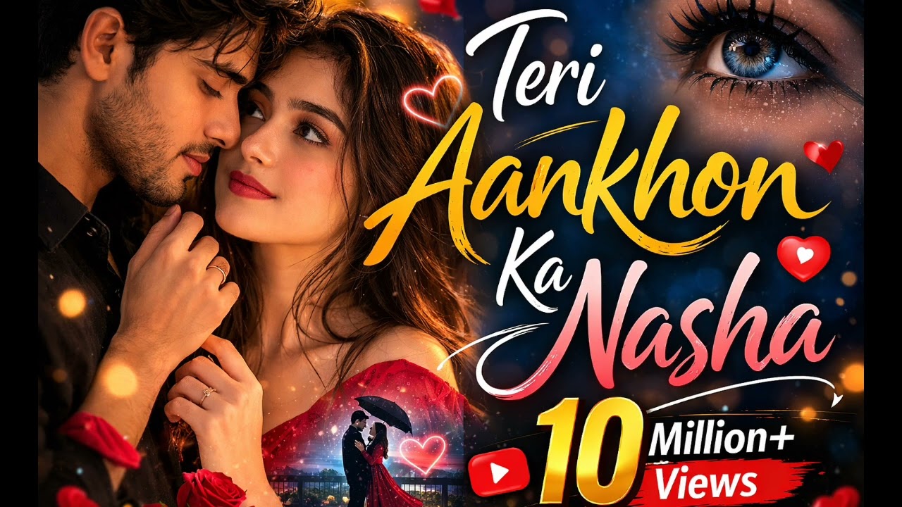 Teri Aankhon Ka Nasha 👀❤️ | Heart Touching Hindi Romantic Song | Love Song 2026