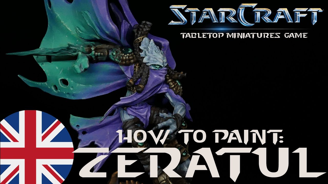 How to paint: Zeratul [engl.] - StarCraft Tabletop Miniatures Games by Archon Studio