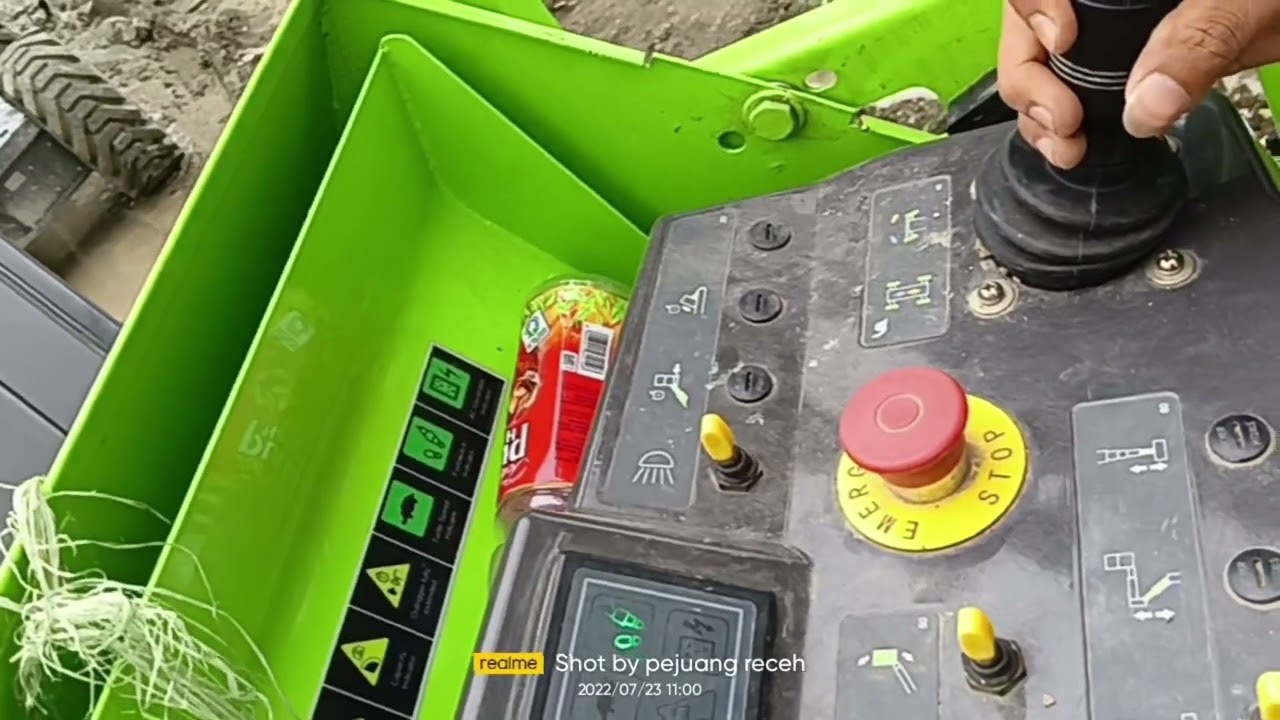 cara pengoperasian boom lift zoomlion