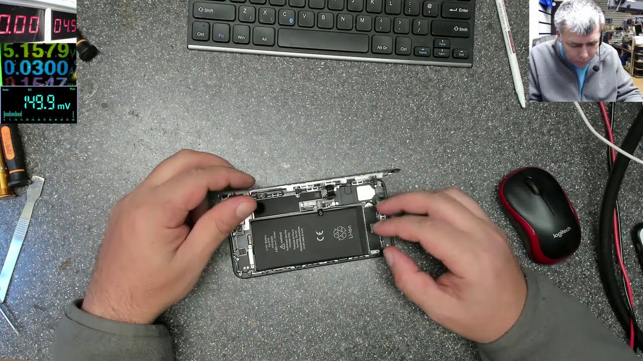 Iphone 7 plus, shorted board repair