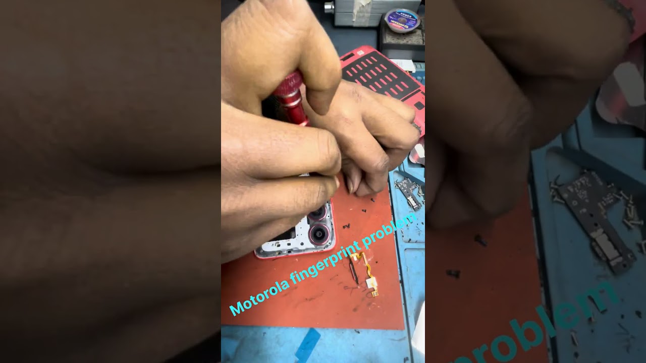 Motorola G85 fingerprint problem 