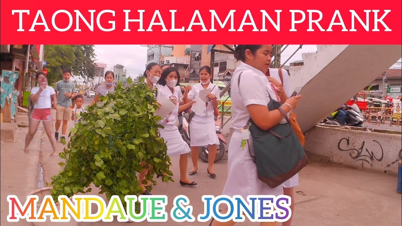 TAONG HALAMAN PRANK: MANDAUE & JONES