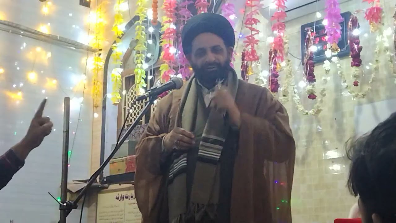 Molana raish Ahmed jarchvi Jashne aale abutalib vatva Ahmedabad Azadari gujrat
