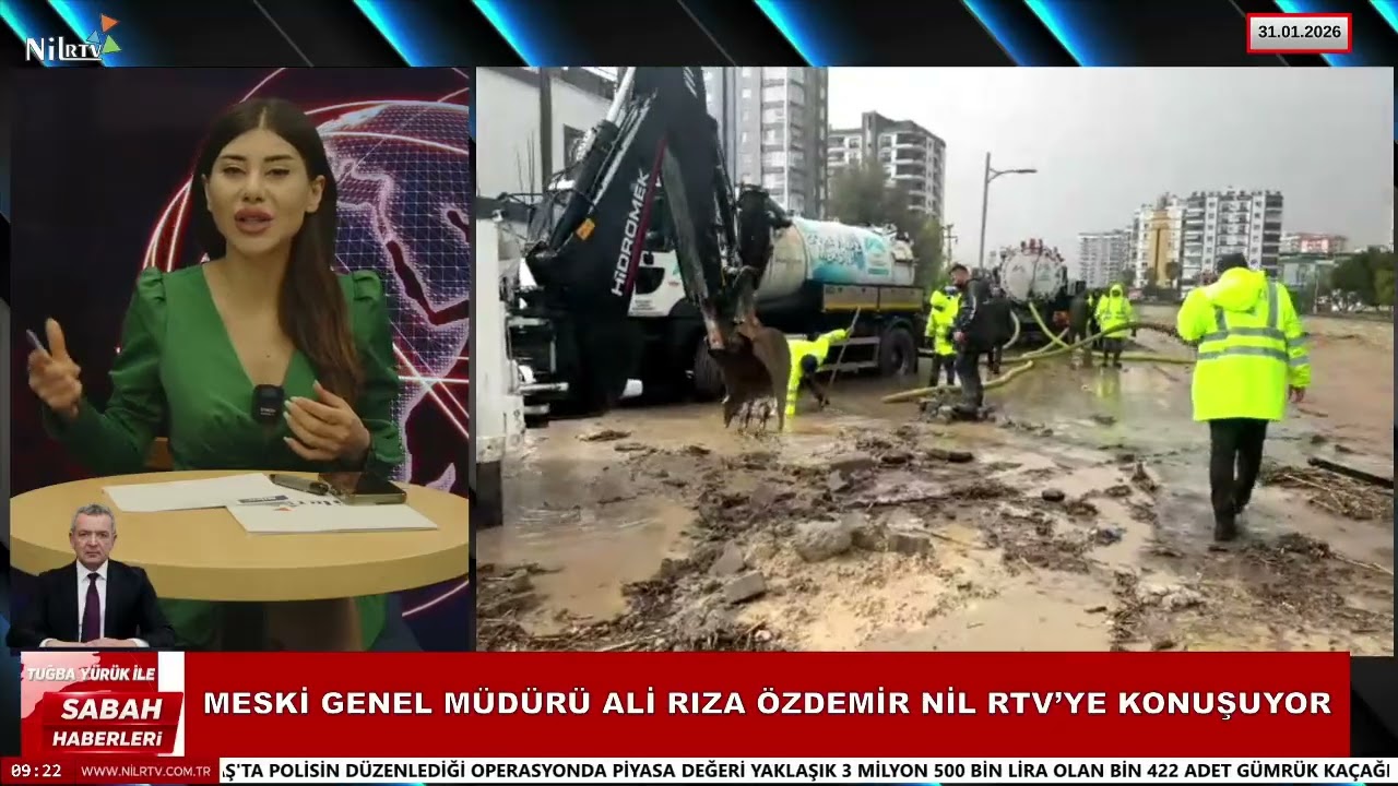 Mersin’de Sel Alarmı | Tuğba Yürük ile Sabah Haberleri | MESKİ Genel Müdürü Ali Rıza Özdemir Anlattı