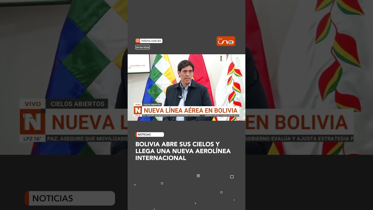 Bolivia abre sus cielos y llega una nueva aerol&iacute;nea internacional