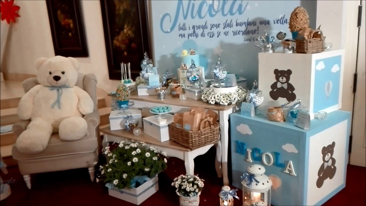 Allestimento Battesimo event creation