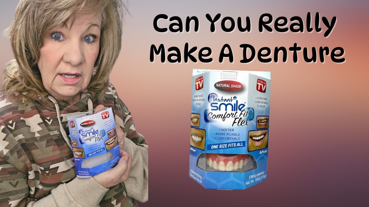 Протез Instant Smile Comfort Fit Flex, продается компанией Billy Bob Products.