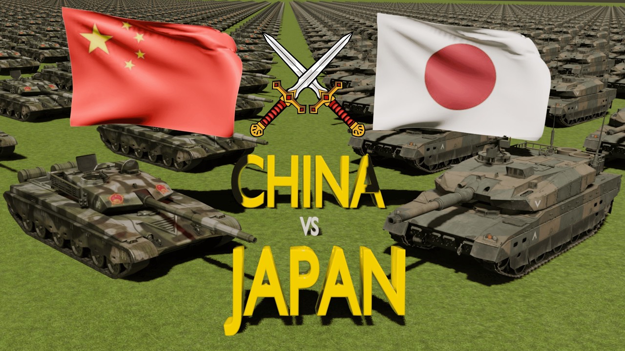 Japan vs China Military Comparison 2026