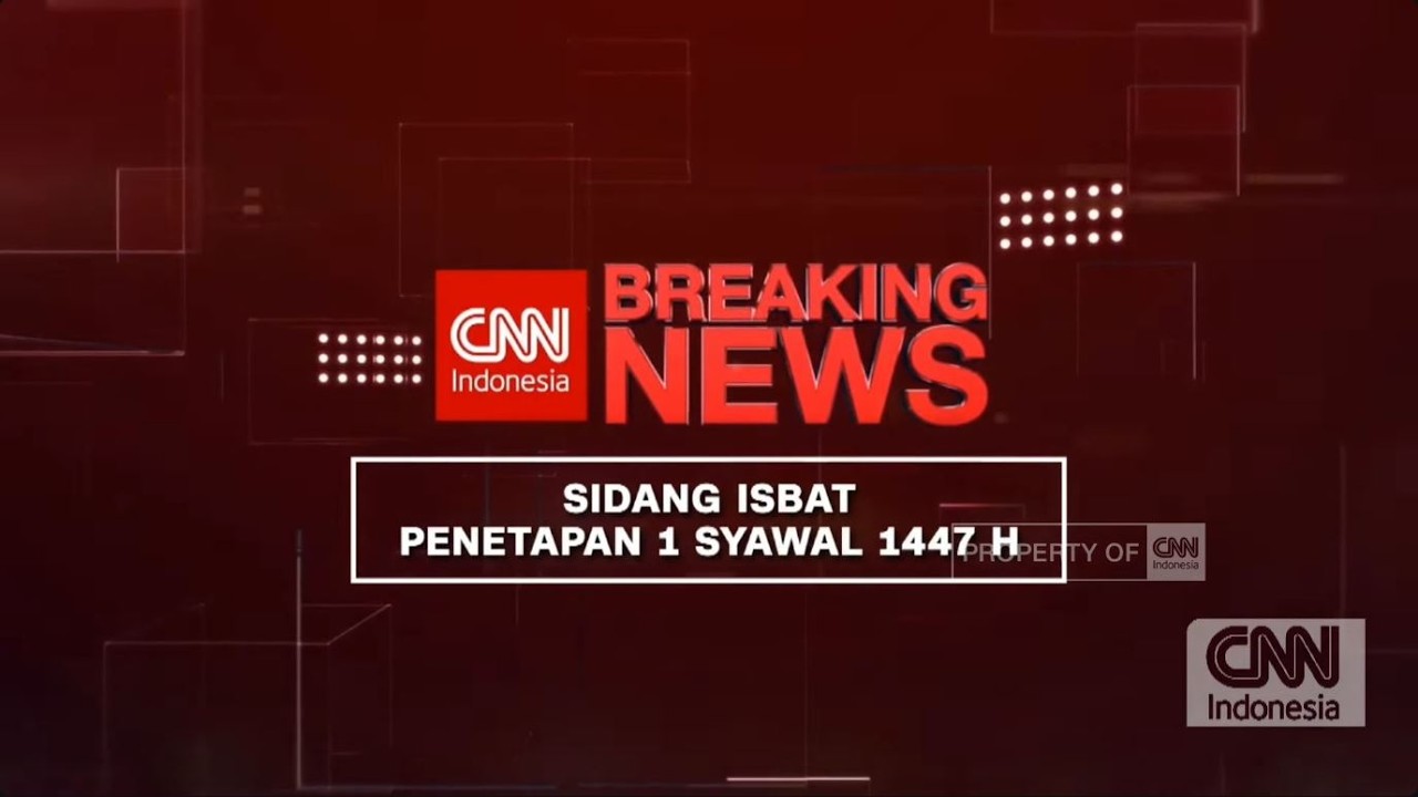 BREAKING NEWS Sidang Isbat Penetapan Hari Raya Idulfitri 1 Syawal 1447 H