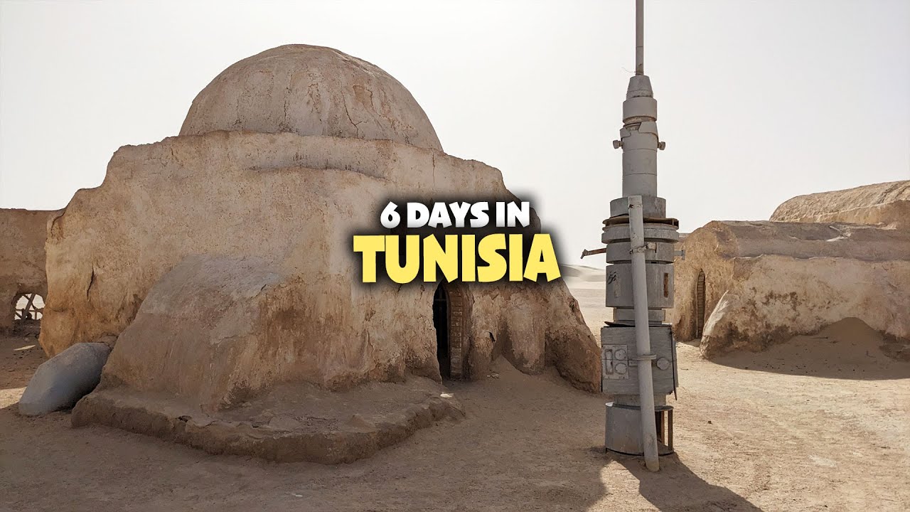 6 Days in TUNISIA | A Solo Backpacking Adventure in JUNE (Highlights Reel) 🇹🇳
