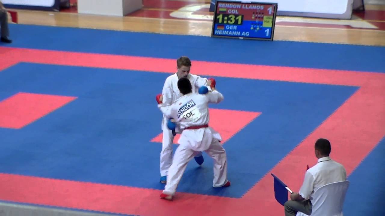 Juegos Mundiales Cali 2013 Karate Do Kumite Masculino Colombia vs Alemania