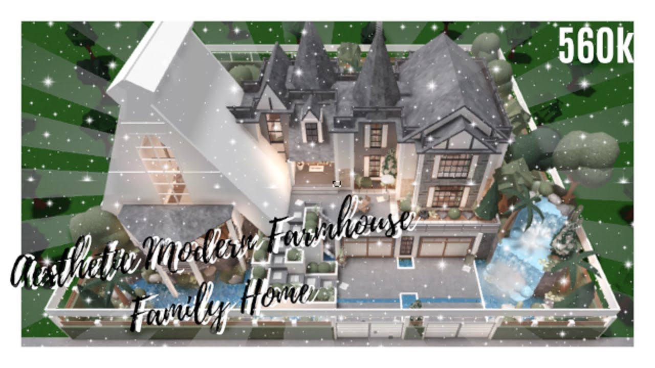 (NO LARGE PLOT)Aesthetic Modern Farmhouse Family Home 560k (PART 1)