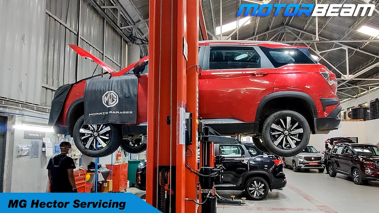 Getting Our MG Hector Long Termer Serviced | MotorBeam