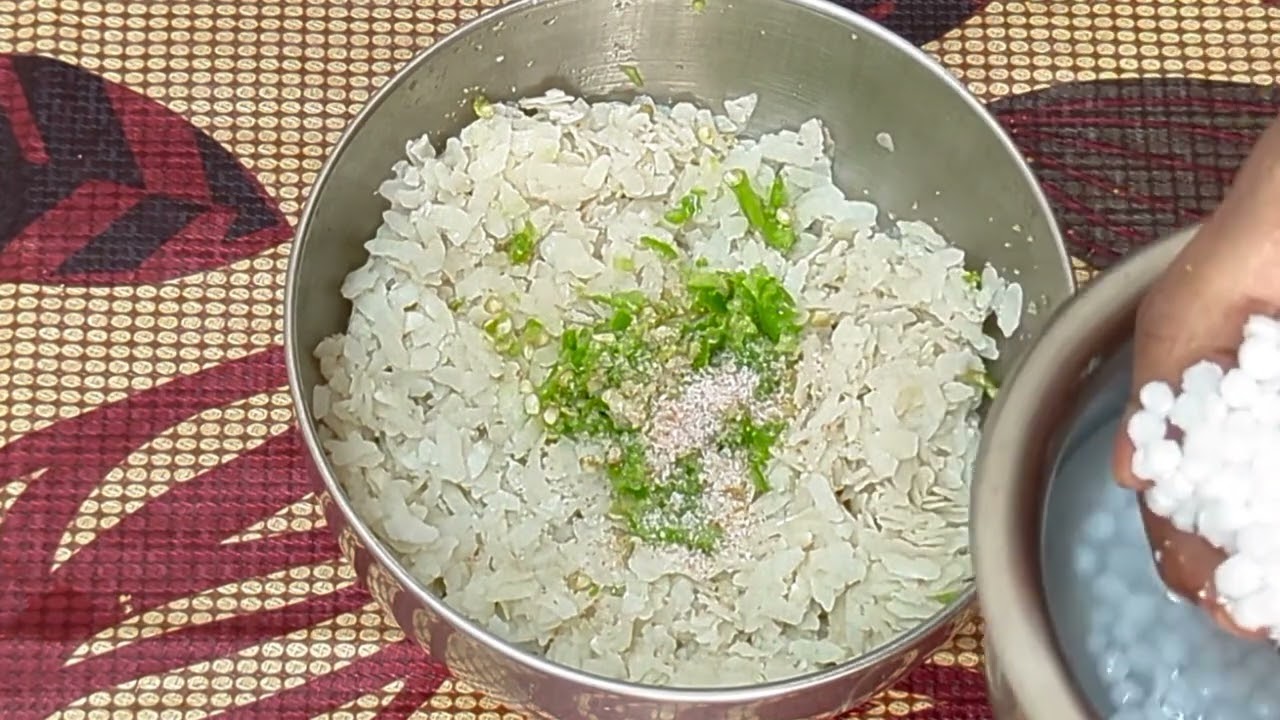 அவல் ஜவ்வரிசி வத்தல்/aval javvarisi vathhal/no need to cook