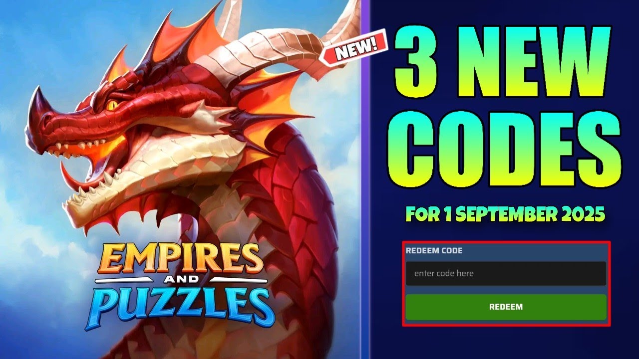 *Новые* коды Empires & Puzzles от 1 сентября 2025 г. || Активация кодов Empires & Puzzles