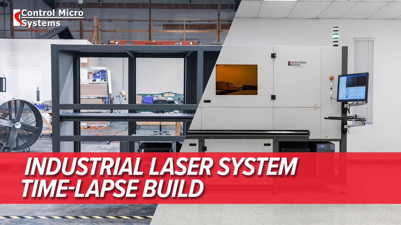 Timelapse Build of a Custom Laser Marking System | CMS Laser