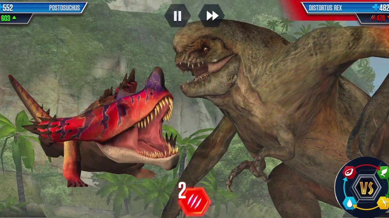 Team Dino PEDERPES LUX VS Boss DISTORTUS REX Ep222 