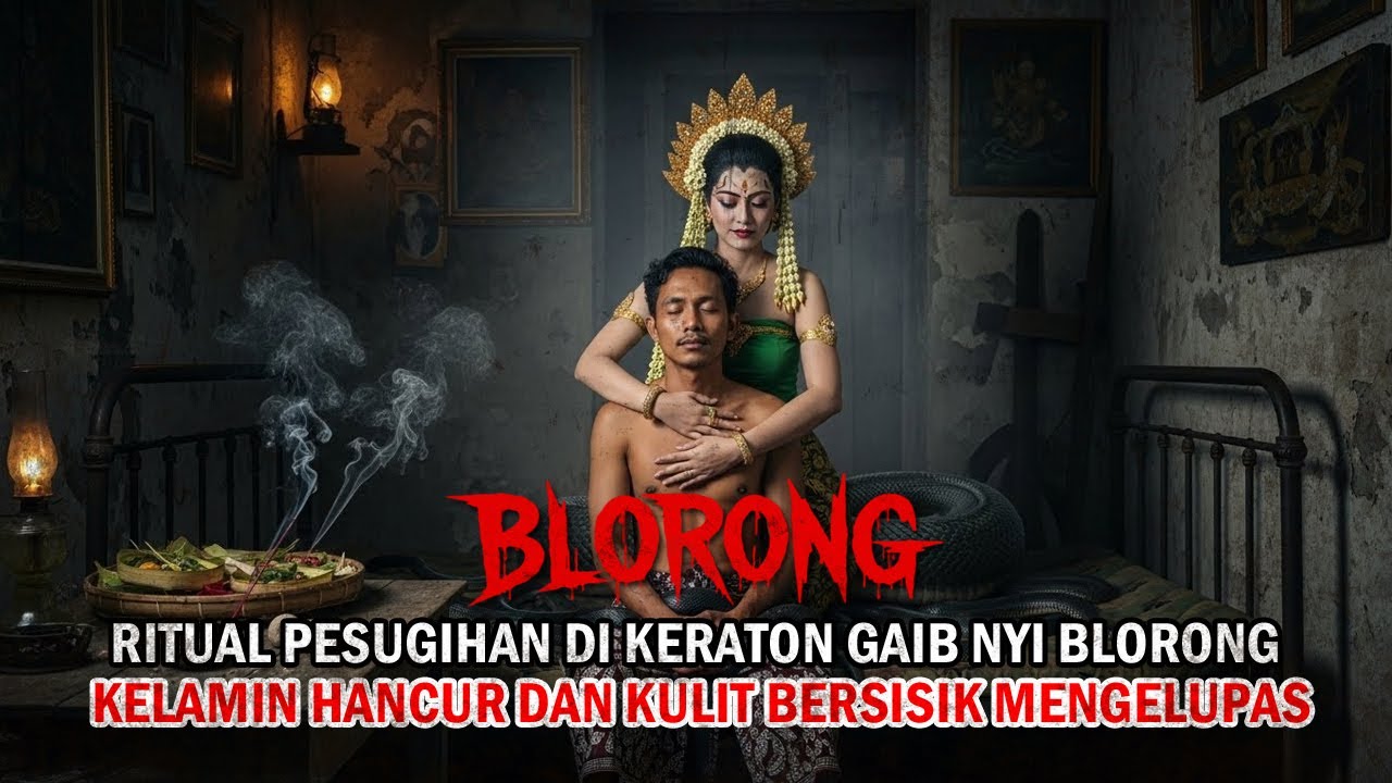 KELUARGA HANCUR BERANTAKAN KARENA JUDI, ROHMAN JALANI RITUAL PESUGIHAN DI ISTANA GAIB NYI BLORONG