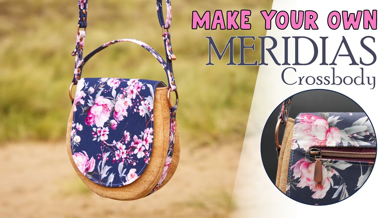 Мастер-класс по шитью сумки через плечо Meridias от Country Cow Designs