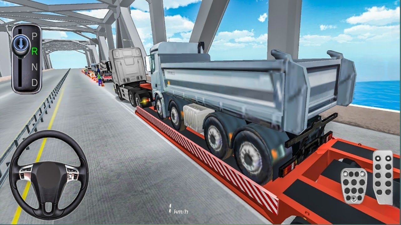 New Dump Concrete truck transport in Highway Construction 🚧 site#2–3d driving class new update 2026