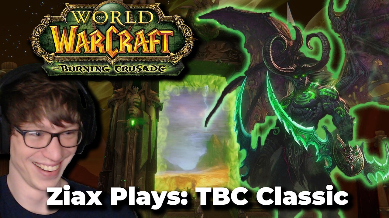 Ziax Plays: TBC Classic, Paladin, Lvl 67 HPally, Dungeons