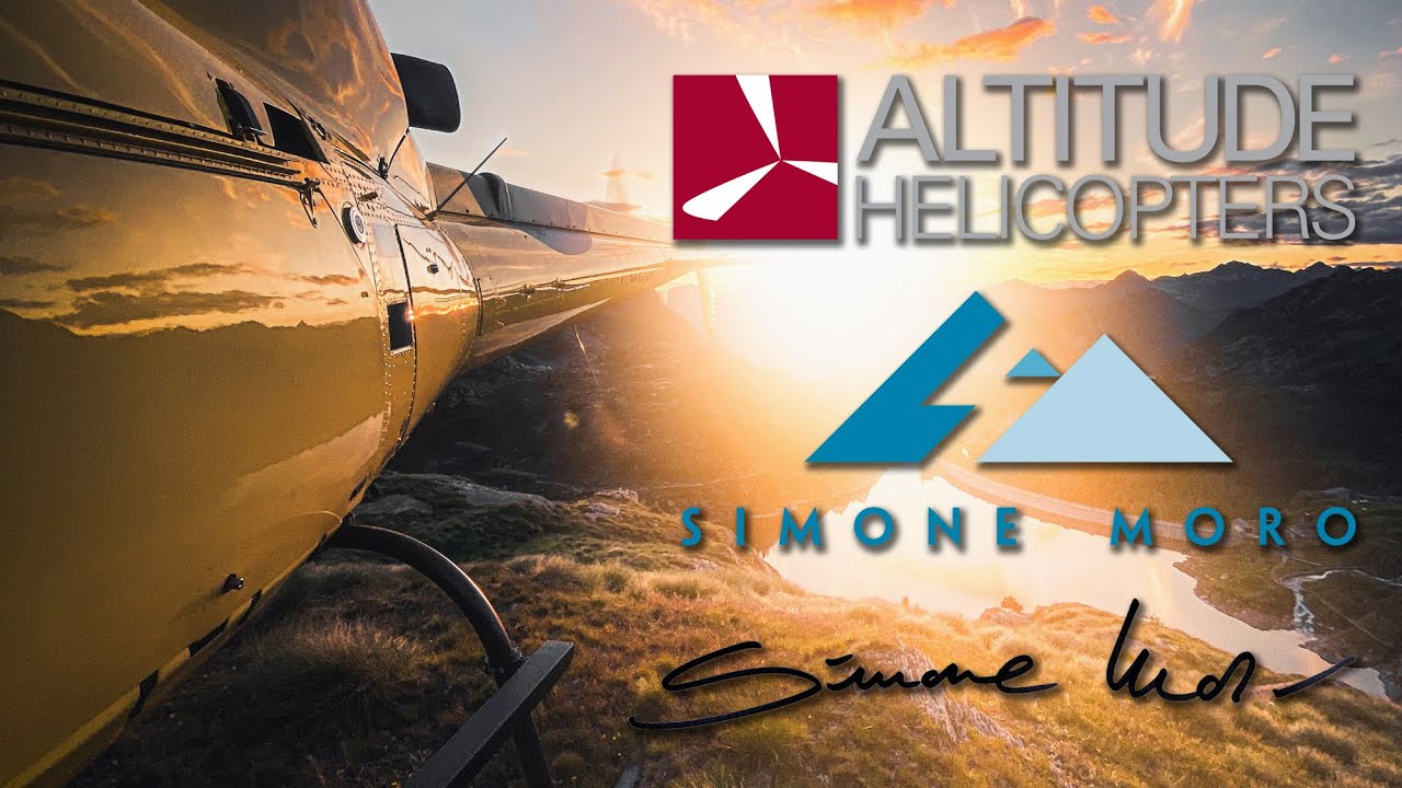 Flying over the Orobie Alps with Simone Moro - Altitude Helicopters Tours | 4K