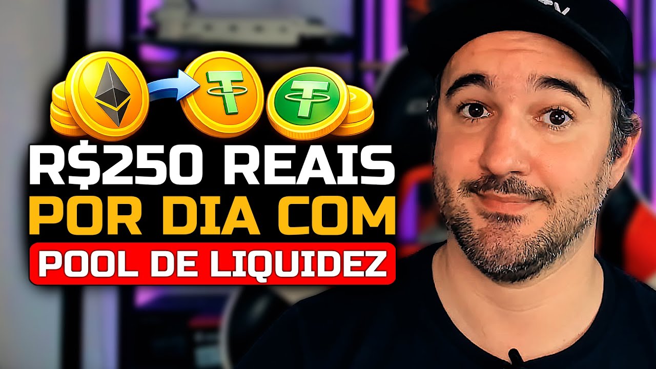 COMO MONTAR UMA POOL DE LIQUIDEZ | R$250 POR DIA EM TAXAS (Na Prática)