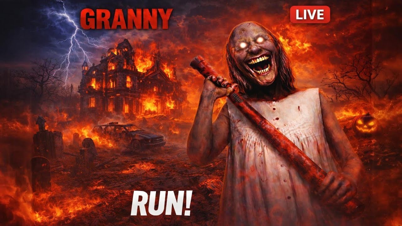 Devil Man is live! /GRANNY 1 ESCAPE | Devil Man  #shortsfeed #shortslive#shorts