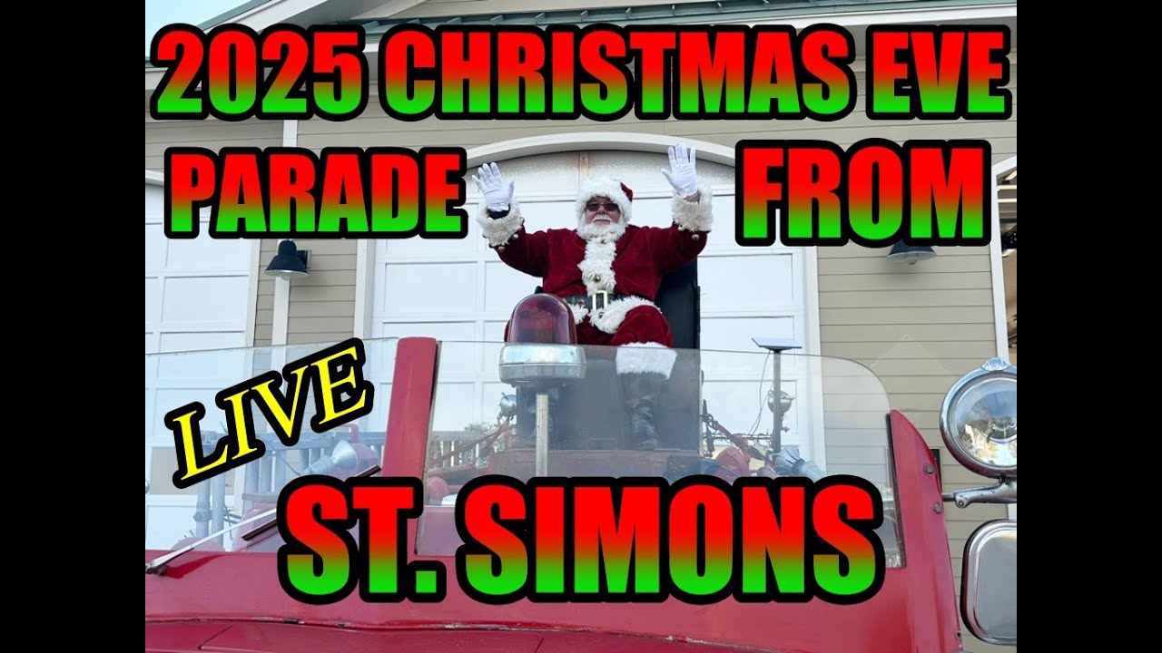 2025 Christmas Eve Parade from St. Simons