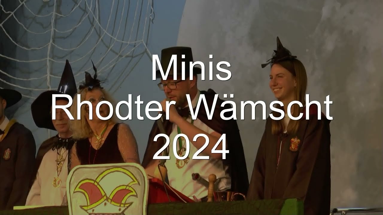 Minis Rhodter Wämscht 2024