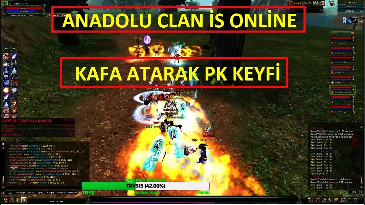Anadolu Mageleri Monu Event İle Hasret Gideriyor-Uzun S&uuml;re Sonra Yayın A&ccedil;ıp Pk Attılar-Knight Online