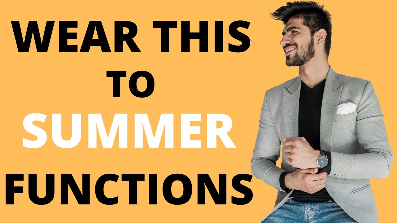 What To Wear in Summer Weddings ?