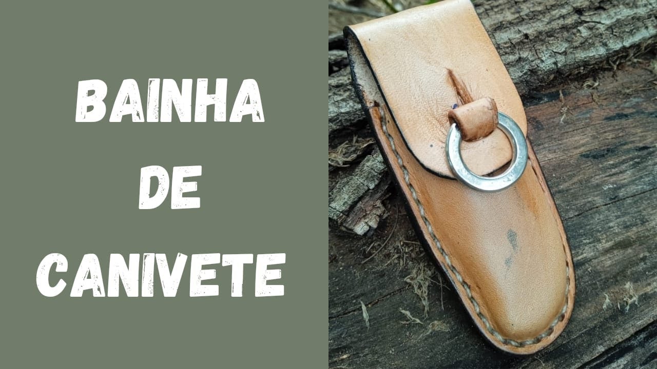 Como fazer bainha de canivete