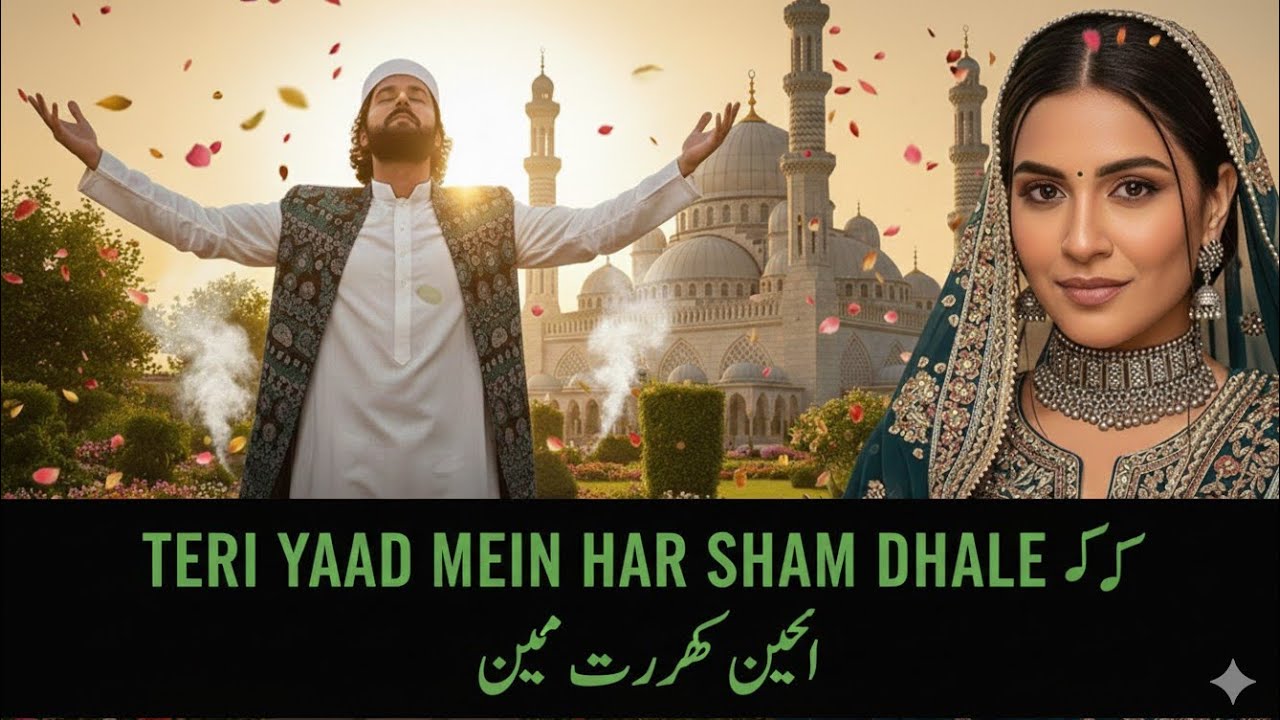 Teri Yaad Mein Har Shaam Dhale 🌙🎶 SufI Yana Qwwali song Heart  touching 