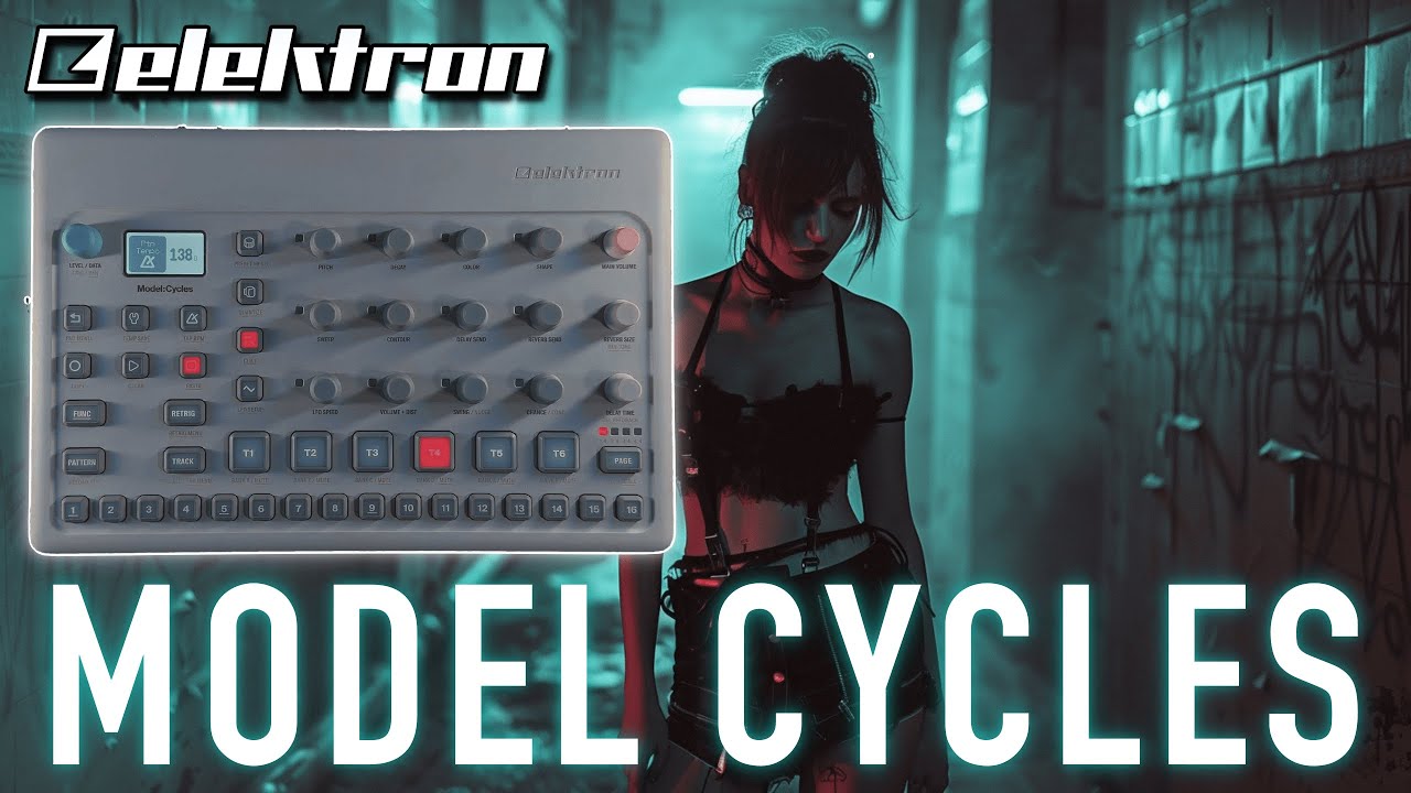 ELEKTRON MODEL CYCLES 🎛️ Tutorial - How to Make a Techno Pattern from Scratch