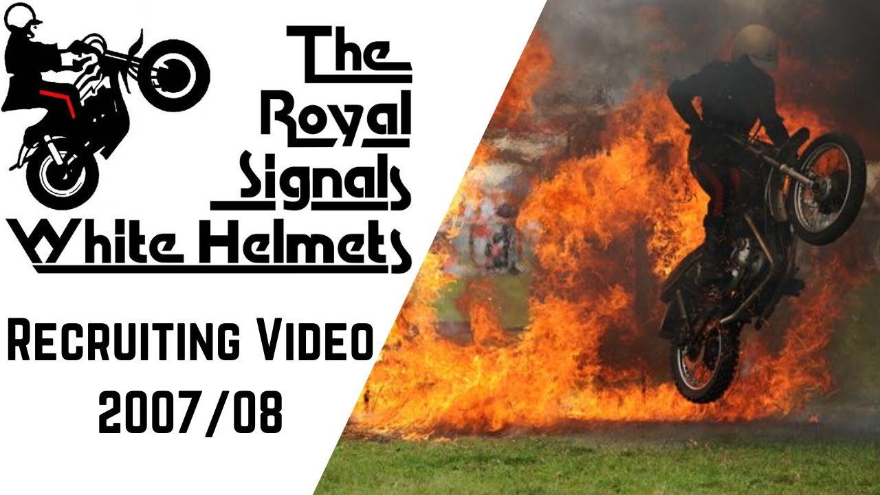Royal Signals Motorcycle Display Team, The White Helmets Recruiting video 2007/08