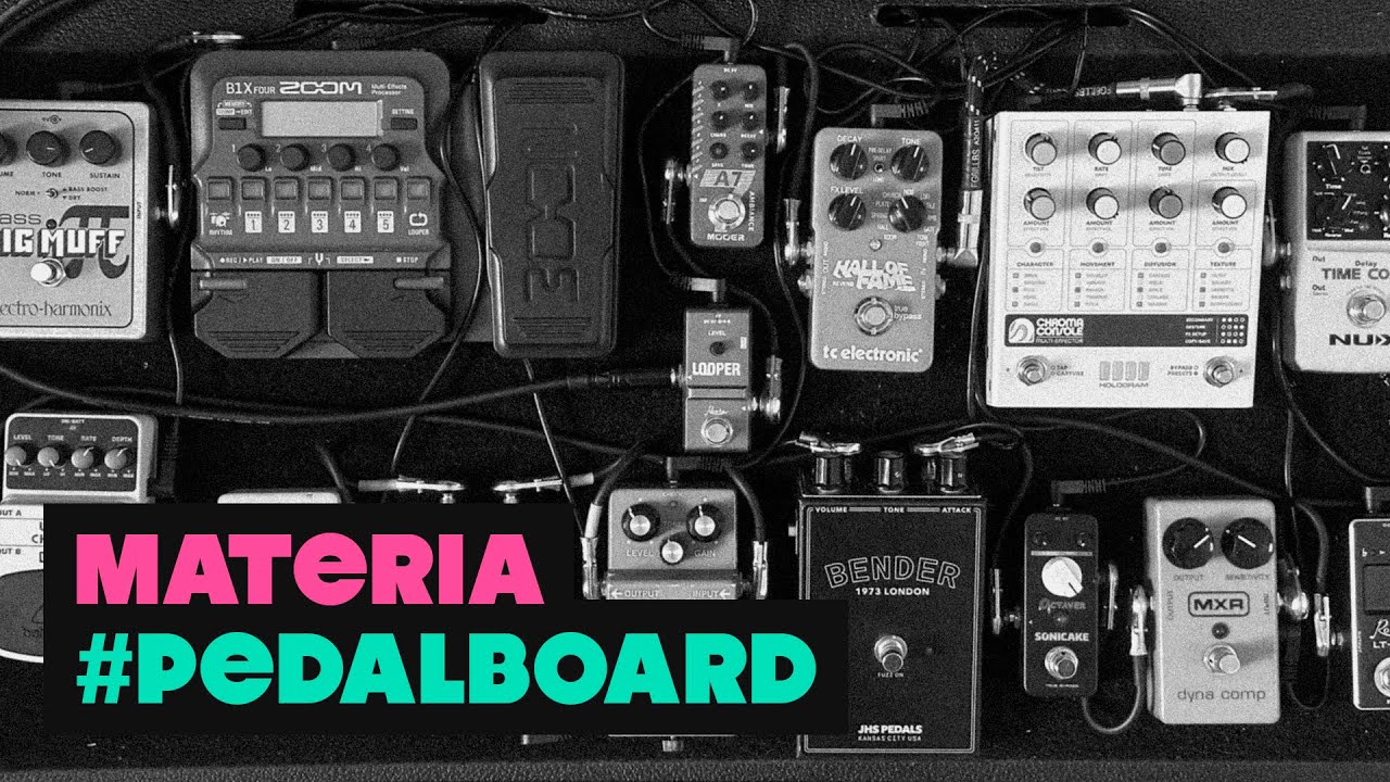 Materia. #Pedalboard