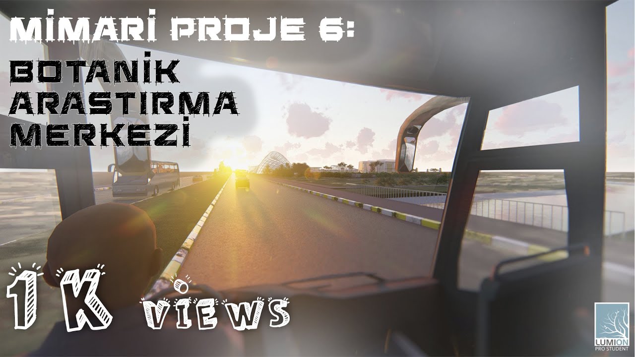 Mimari Animasyon | Mimari Proje 6 |Botanik Araştırma Merkezi | Edirne | Olin Kavşağı