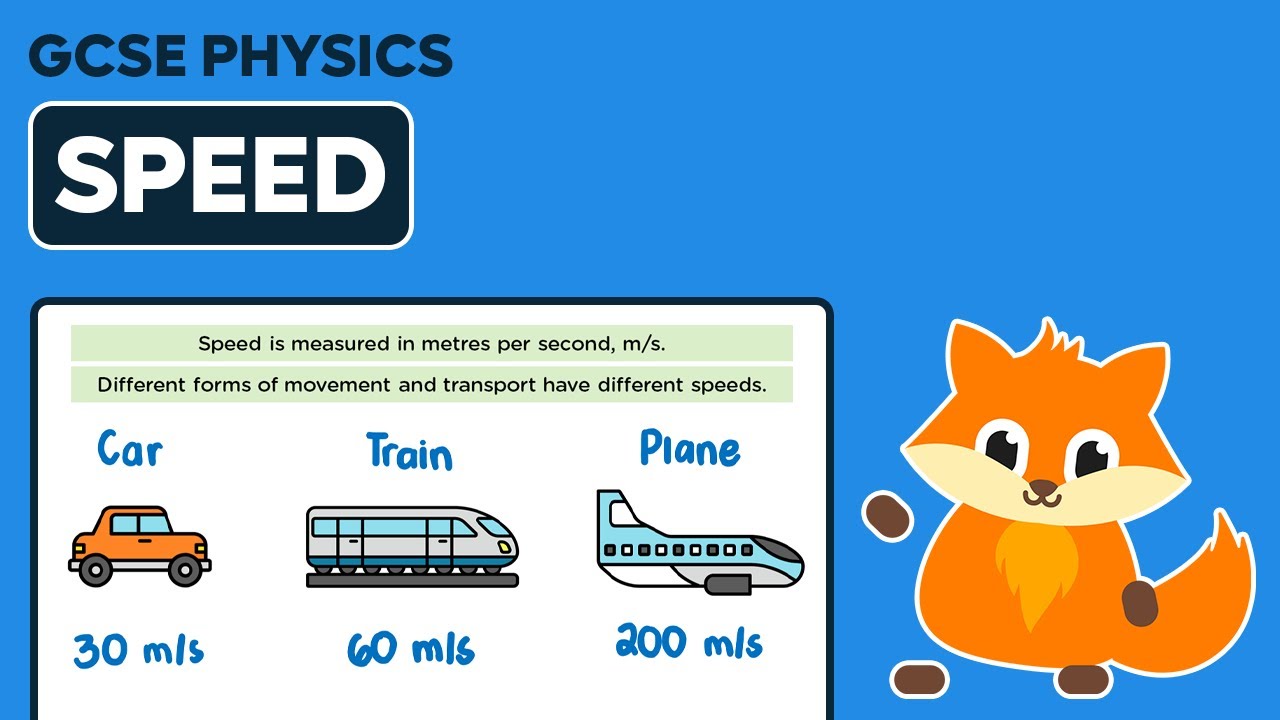 Speed - GCSE Physics
